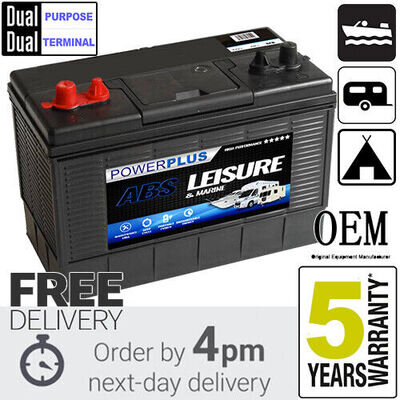 120ah Motorhome Leisure Battery (LXD120) 1000 Mca