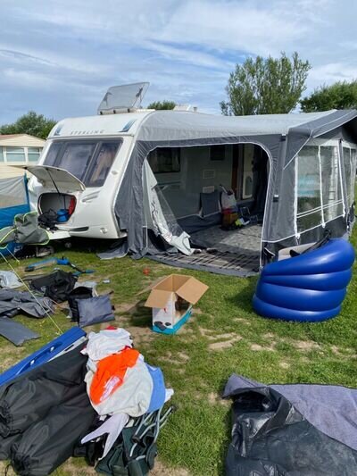 2009 Sterling Emerald Elite Caravan with full inflatable awning and more