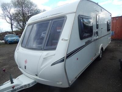 2007 ABBEY VOGUE 495 FIXED BED 4 BERTH SINGLE AXLE TOURER Manual