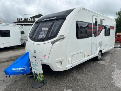 2016 - Sterling Elite 570 - Fixed Bed - 4 Berth - Touring Caravan