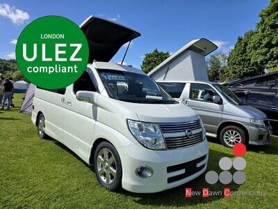 Nissan Elgrand E51 campervan motorhome freshly imported newly converted