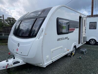 Sterling Eccles Topaz SE 2013 2 Berth Caravan Mover & Awning Included