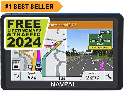 CAR MOTORHOME SAT NAV GPS (7 INCH) UK EDITION 2024 (FREE Lifetime Updates)
